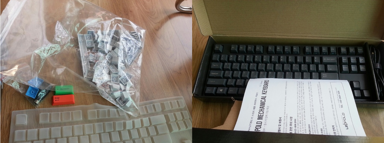 fc700r.png : FC700R 그레이 청축, 무각 화이트 키캡  판매합니다