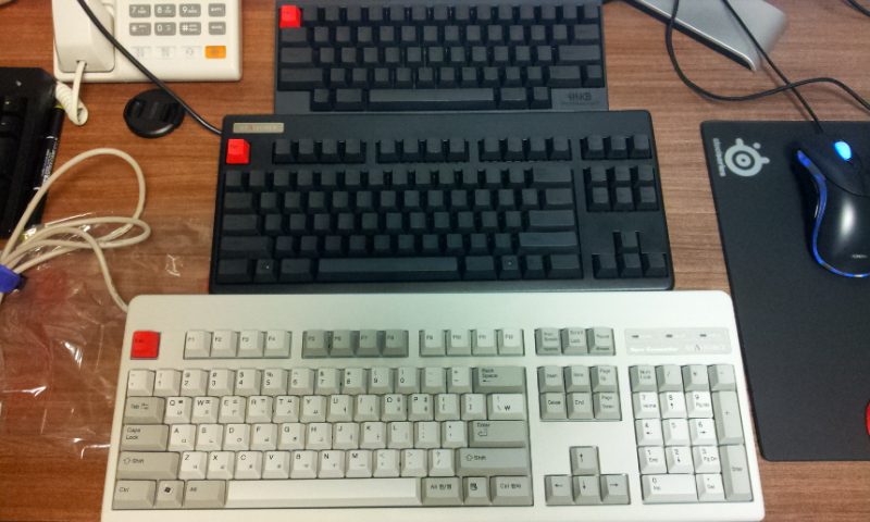 20130220_203004.jpg : 해피해킹프로2, 리얼포스 87/103를 떠나보내려합니다.