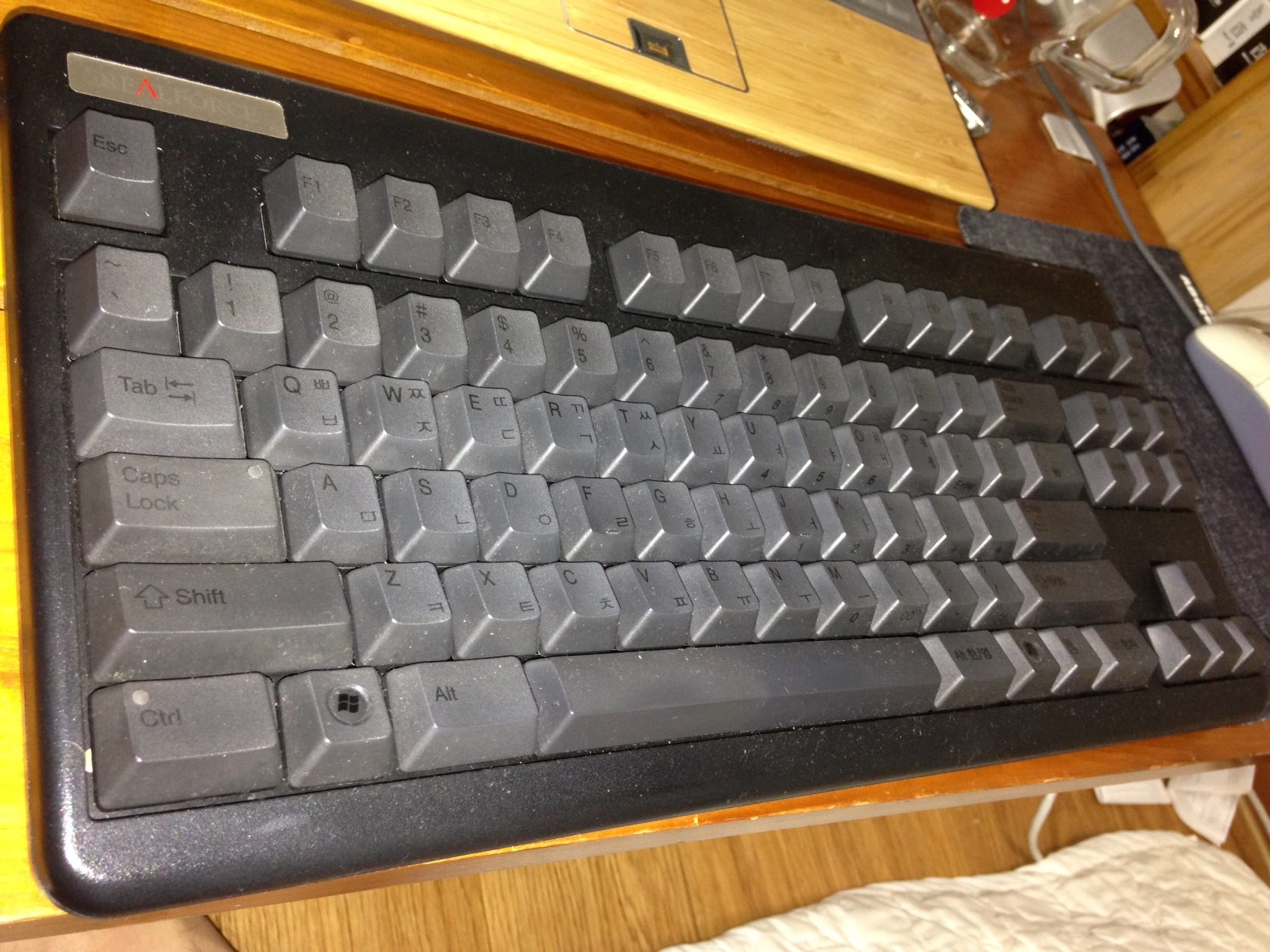 photo 1.JPG : Realforce87 저소음 차등 영문+한글 블랙