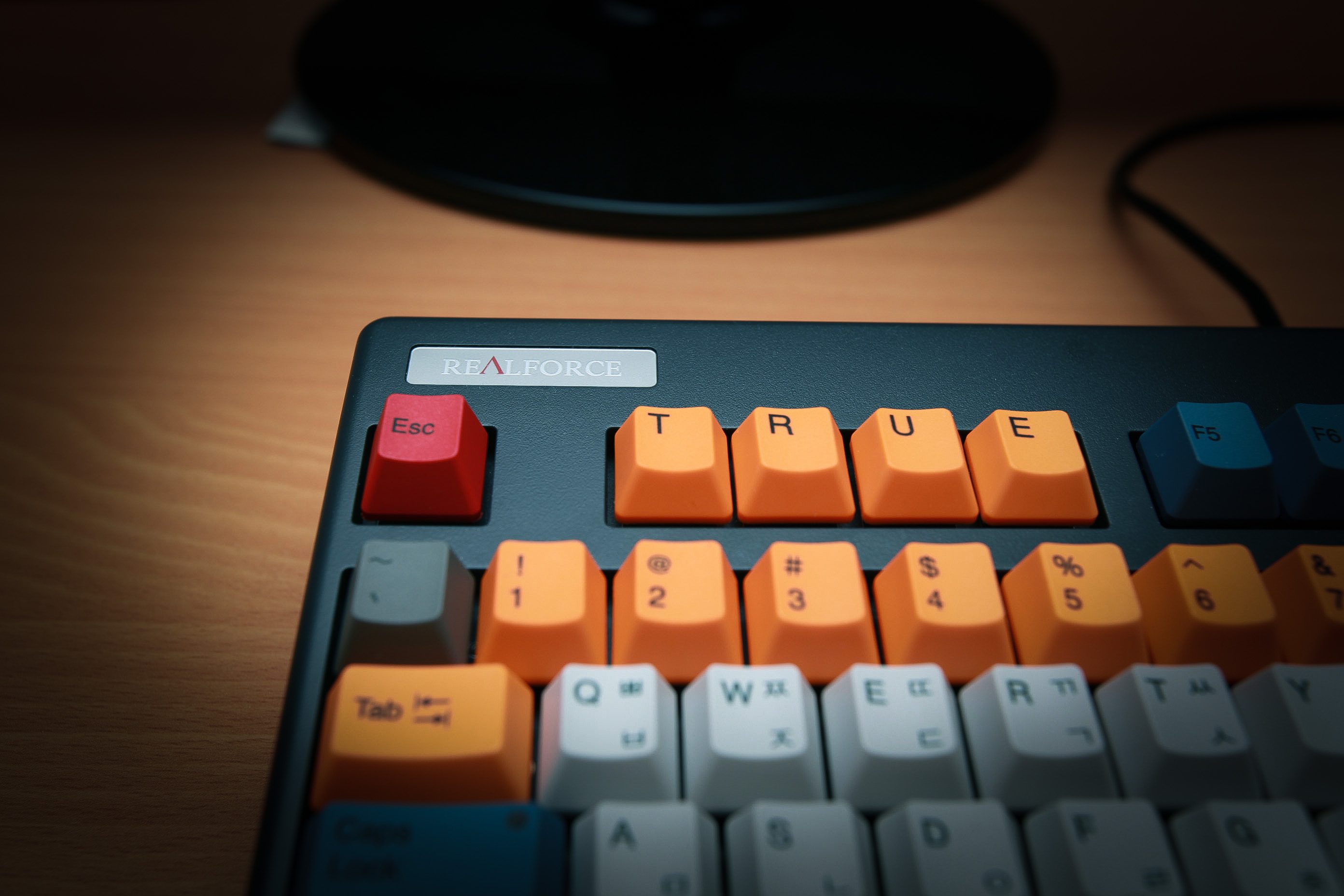 real orange-2.jpg : Realforce 87 with orange