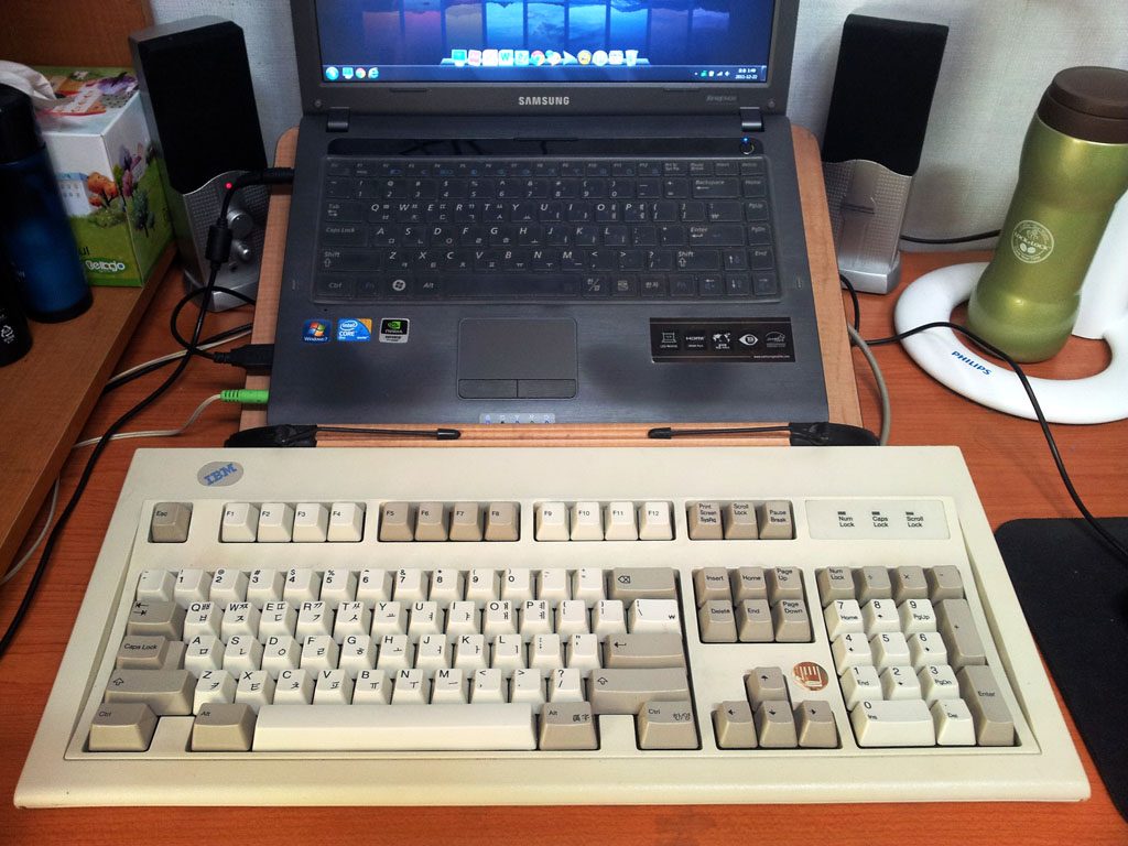 MODEL M.jpg : [절대고독님 릴레이 이벤트] MODEL M 수령 인증샷 ^^