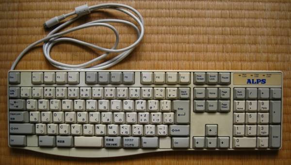 アルプスALPS キーボード　KFNY 106.jpg