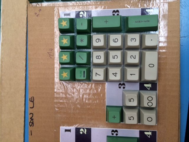 Numpad Set.JPG : 23코만도 제작 완료됐나봐요.
