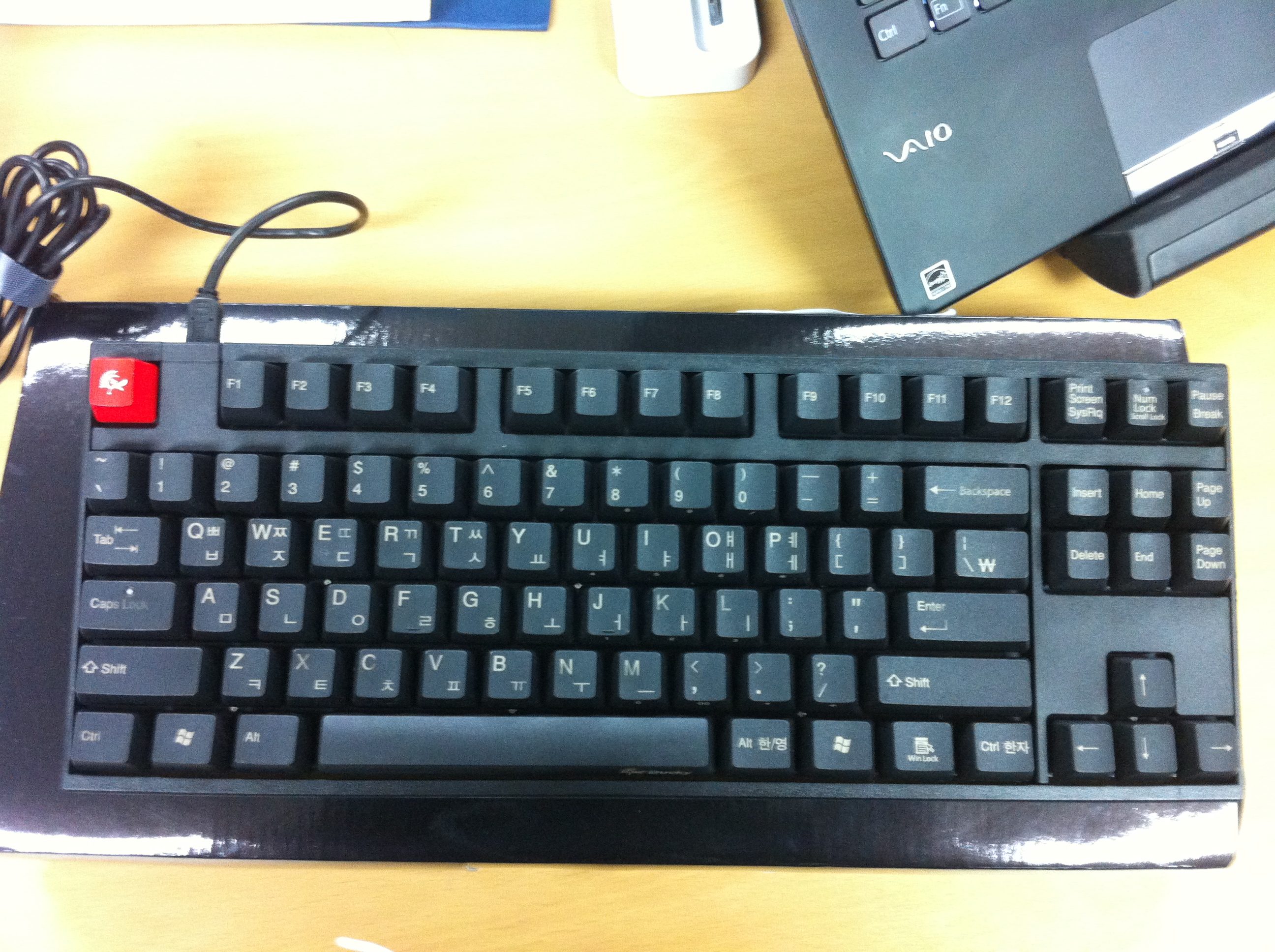 15b8a59417a979bf8967482ae6c0d221.JPG : Ducky 1087 PBT edition (한글/흑축) 팝니다