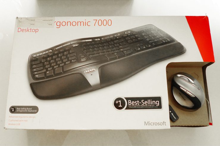 P1020784.JPG : Microsoft natural ergonomic 7000 인체공학 키보드 마우스 세트