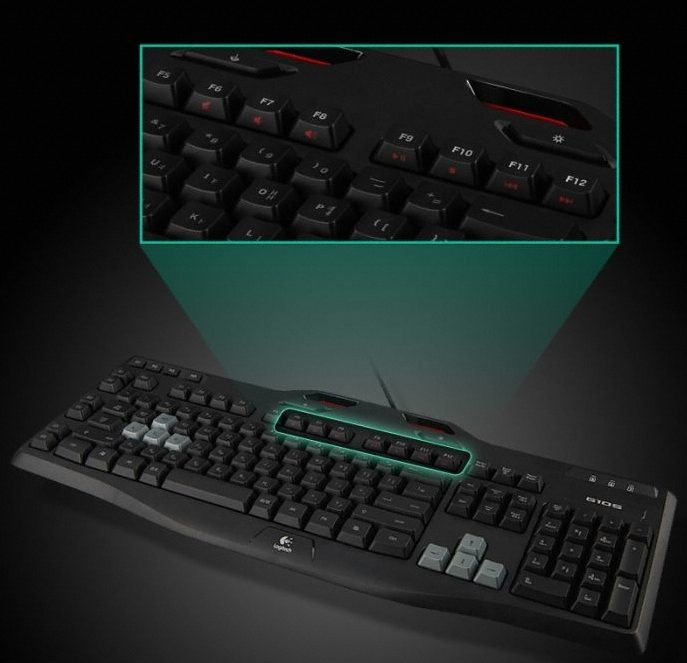 2013-01-04 21;12;18.jpg : 로지텍 Gaming Keyboard G105