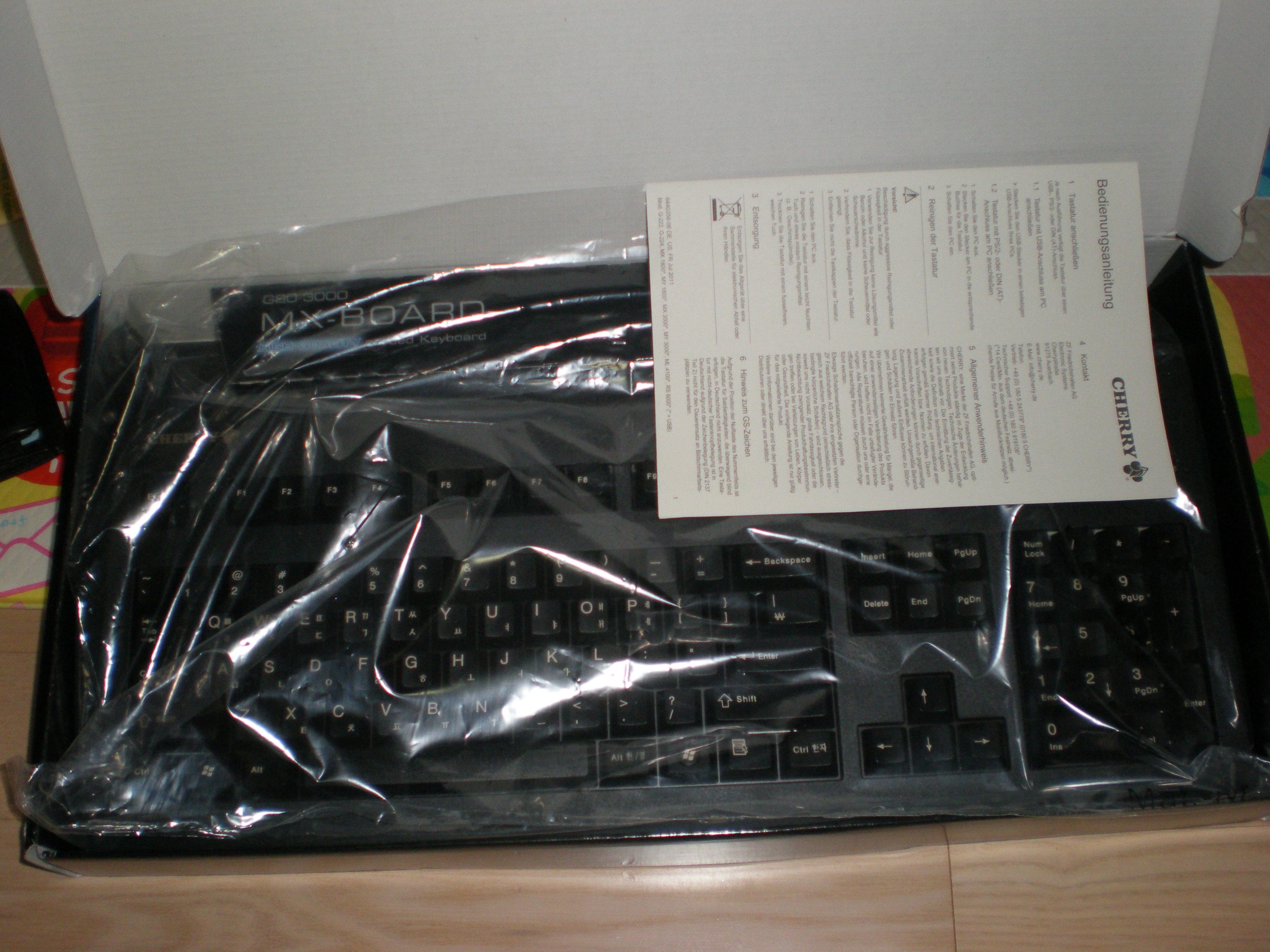 P1010144.JPG : Cherry 체리 기계식 G80-3497LXCKO-2 갈축