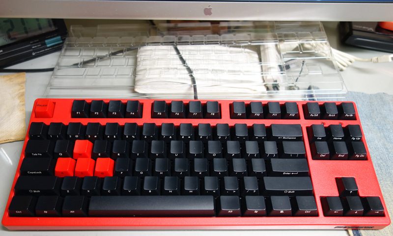 20121106_maje2red_tenkey_brown.jpg : 필코 마제2 이탈리안 레드 닌자 텐키레스 넌클릭(갈축)