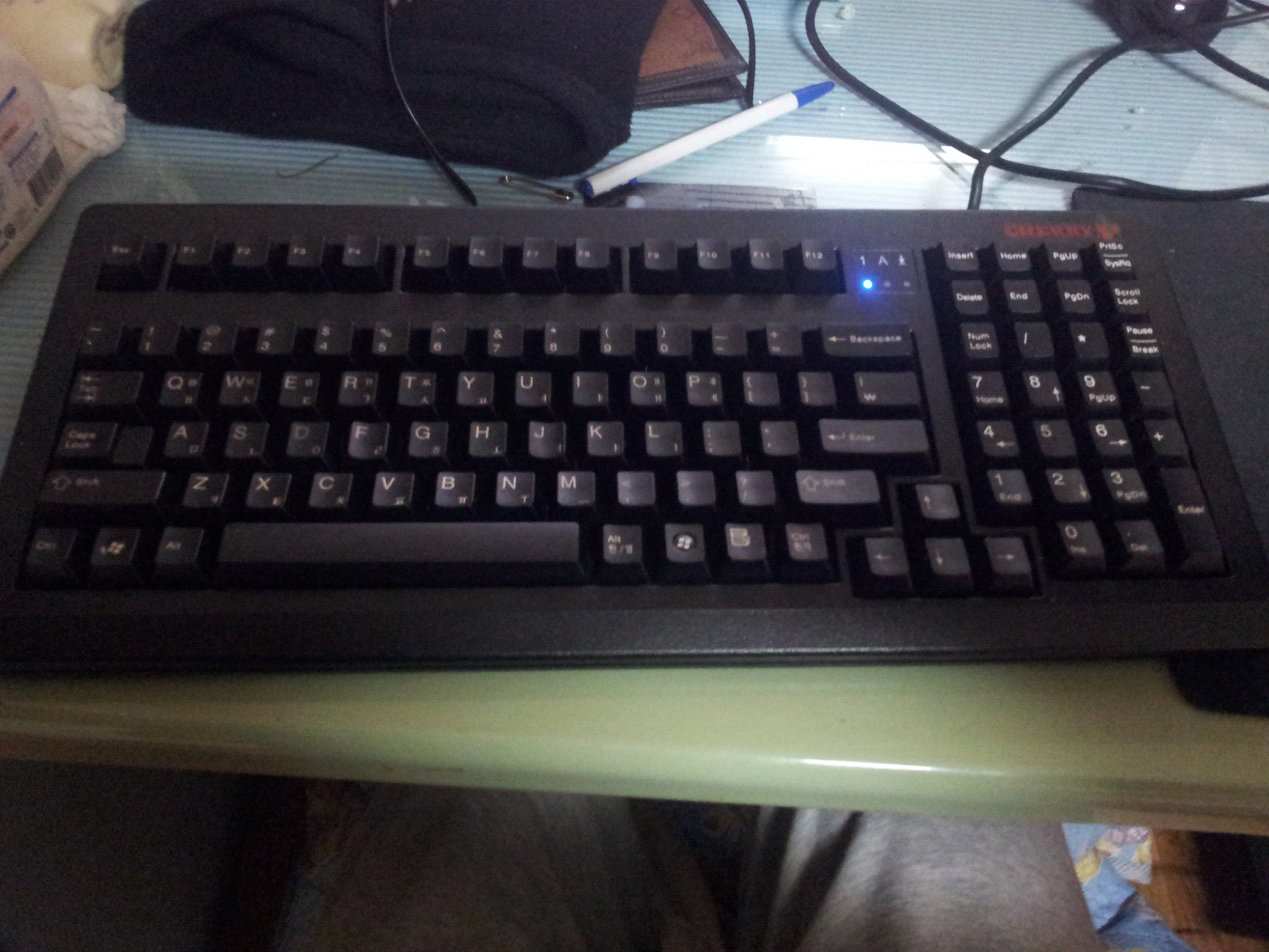 2012-01-02 12.08.14.GIF : 체리키보드 컴팩트 청축(검정) 3개월 조금넘은 제품