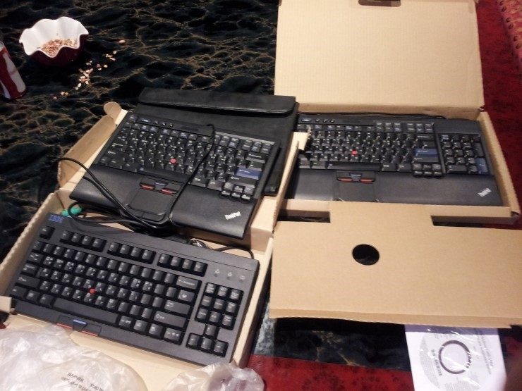 20120420_183533.jpg : 울트라나브 구형/나브구형텐키/IBM TrackPoint Space Saver 우주지킴이