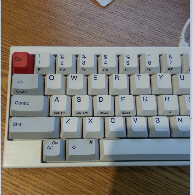 해피2.png : 해피해킹2 화이트 각인 판매 합니다.