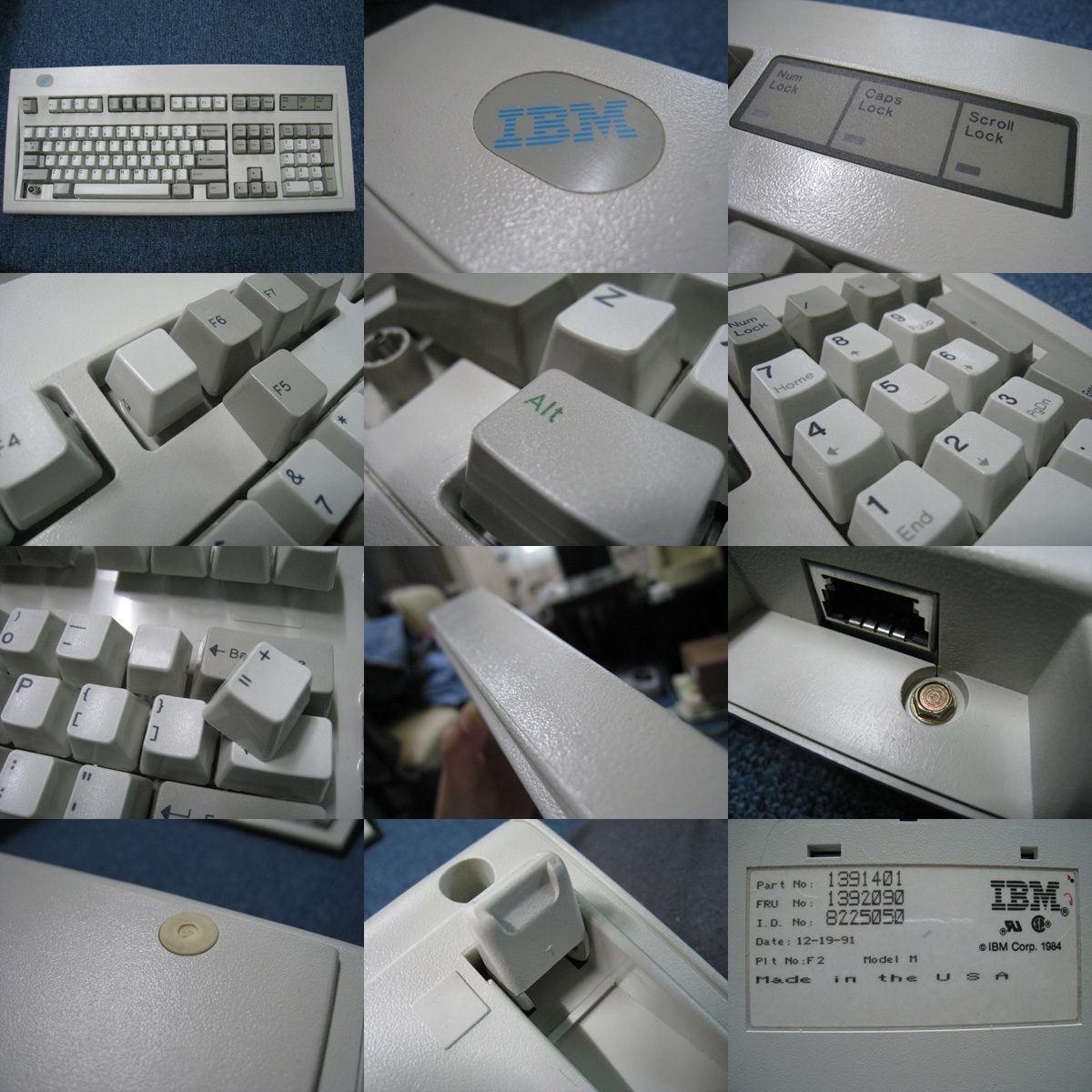 98123891823.jpg : IBM 모델 M (1991그레이)