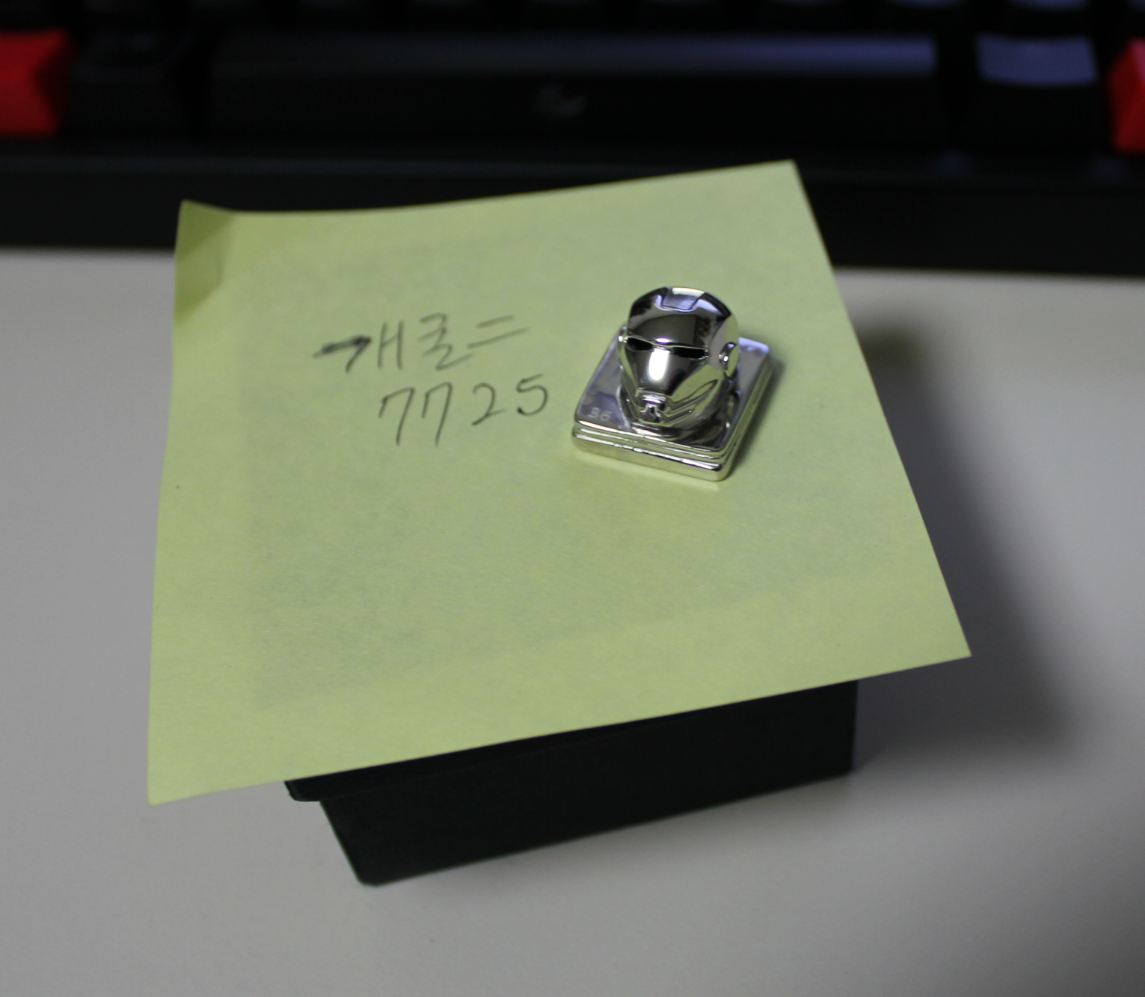 346346.JPG : 그루브87 흑축, 아이언맨 키캡