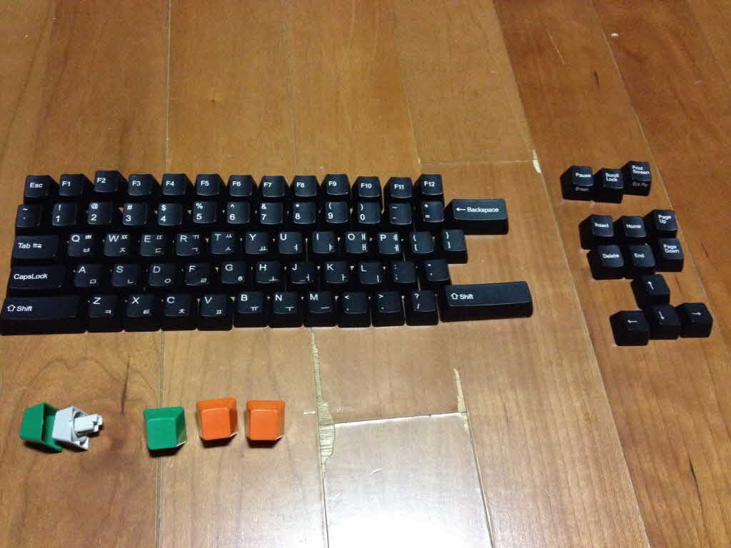 포맷변환_사진 001.jpg : 델 키보드 알프스흑축 + 키캡 판매 가격인하