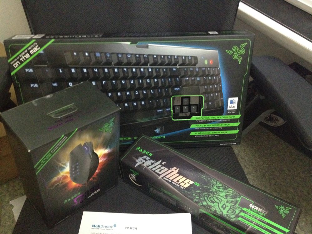 123.jpg : razer blackwidow ultimate 청축 키보드