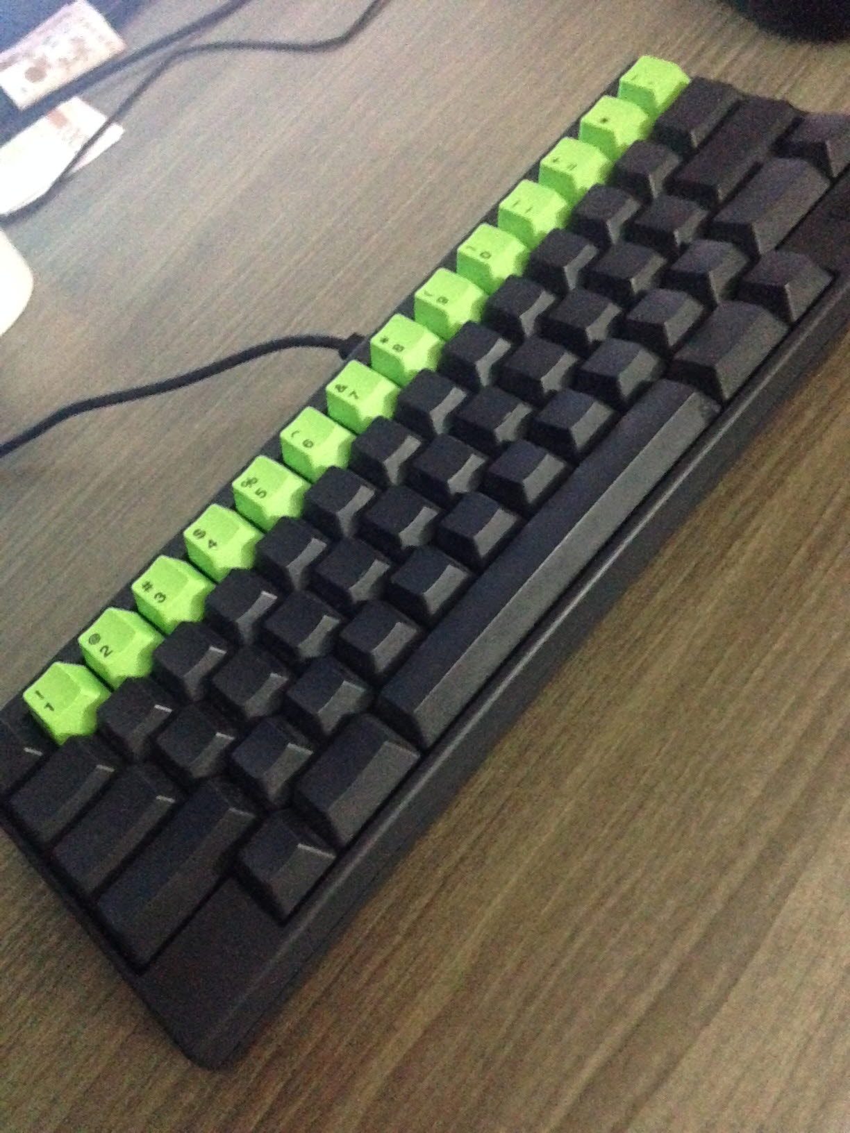 photo.JPG : 리얼포스 컬러키캡 그린 판매합니다.