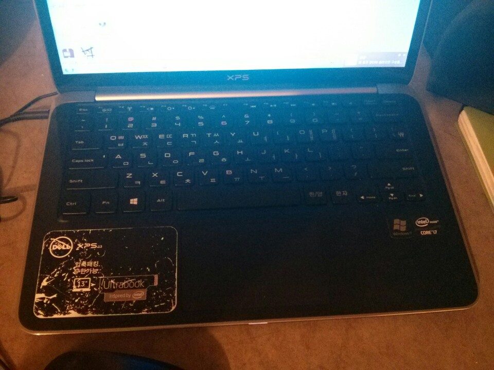 KakaoTalk_e5c2739885932ed1.jpg : [비키보드] DELL XPS13 L322X 노트북 팝니다.