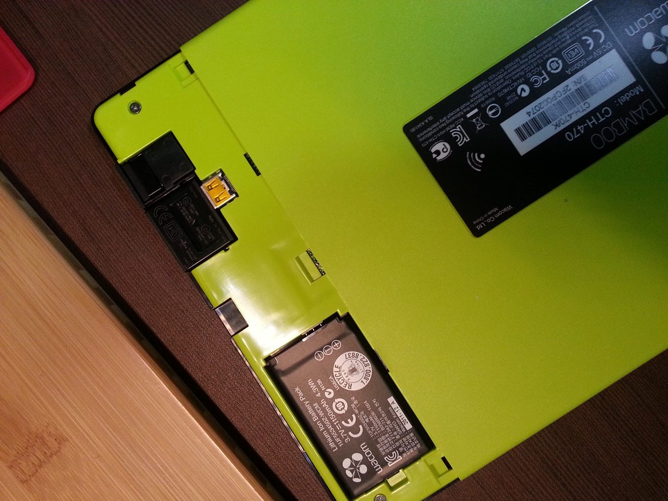 20130110_001719.jpg : [타블렛] 와콤 CTH-470+무선킷팝니다.