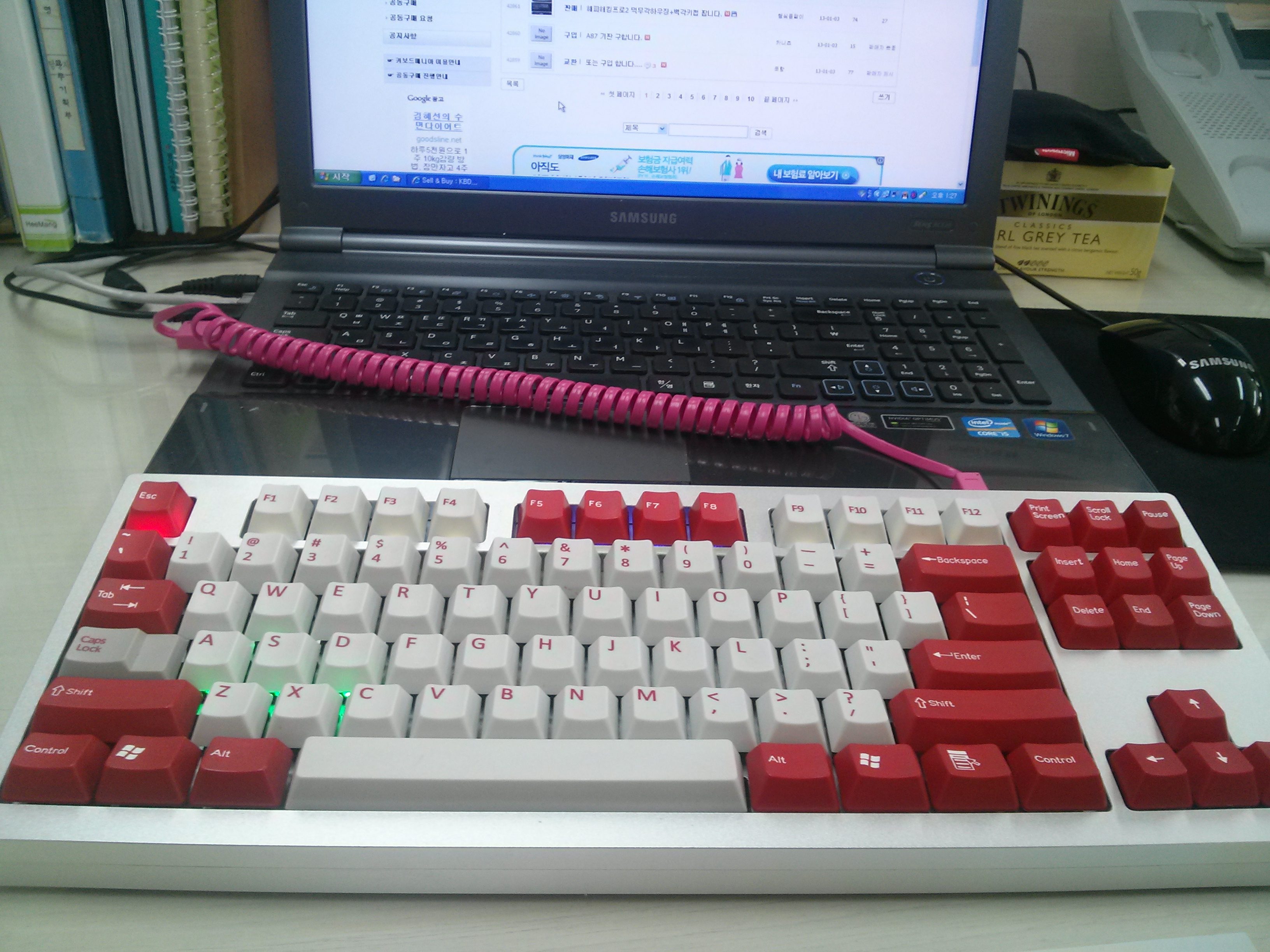 케이맥.jpg : 케이맥 실버(구형 갈축)