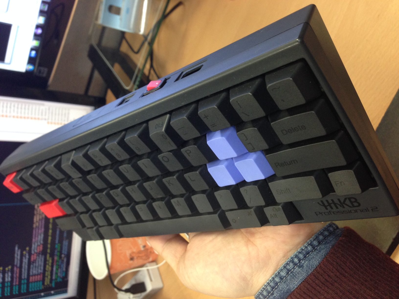 done_happyhacking.JPG : (수정중 -_-;; HAPPY Hacking pro2 bluetooth 개조기 (3/4 )